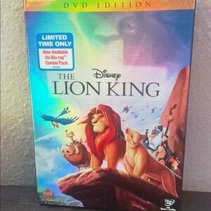 Disney The Lion King DVD with Vibrant Cover Art
